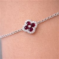 Bracciale Ultima Edizione Donna tiffany in Argento BAO1922-ROSSO-BIANCO - BAO1922-ROSSO-BIANCO
